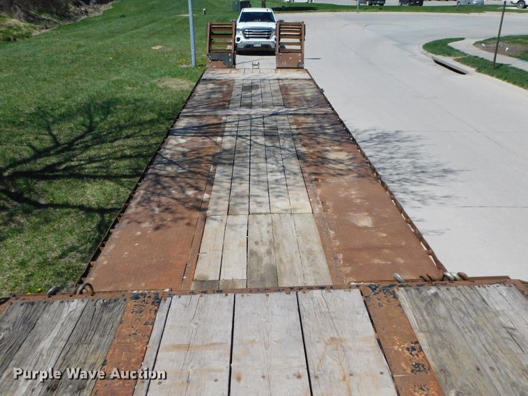 image for item DK8511 1996 Tarasport drop deck equipment trailer