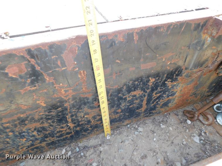 image for item DK8511 1996 Tarasport drop deck equipment trailer