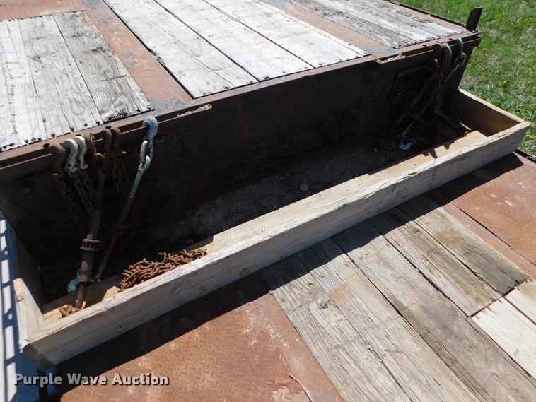 image for item DK8511 1996 Tarasport drop deck equipment trailer