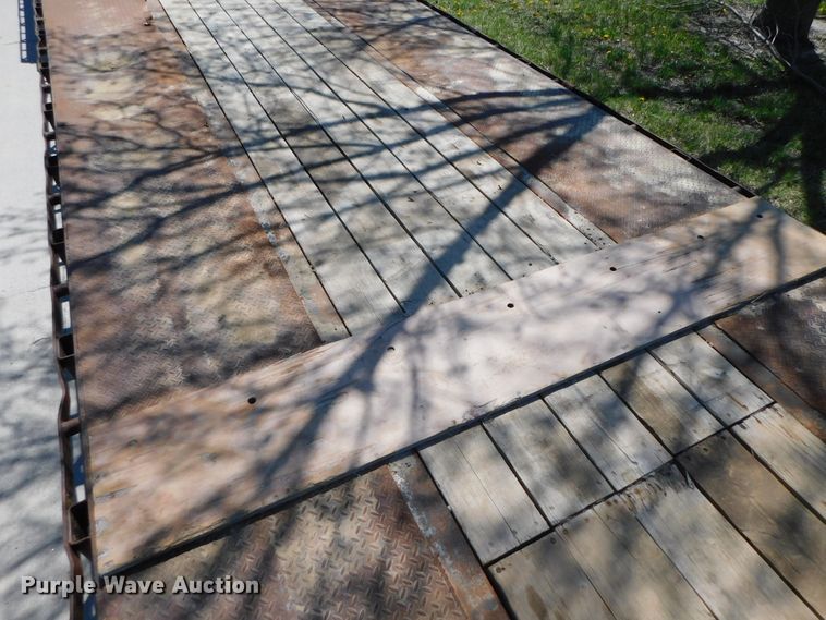 image for item DK8511 1996 Tarasport drop deck equipment trailer