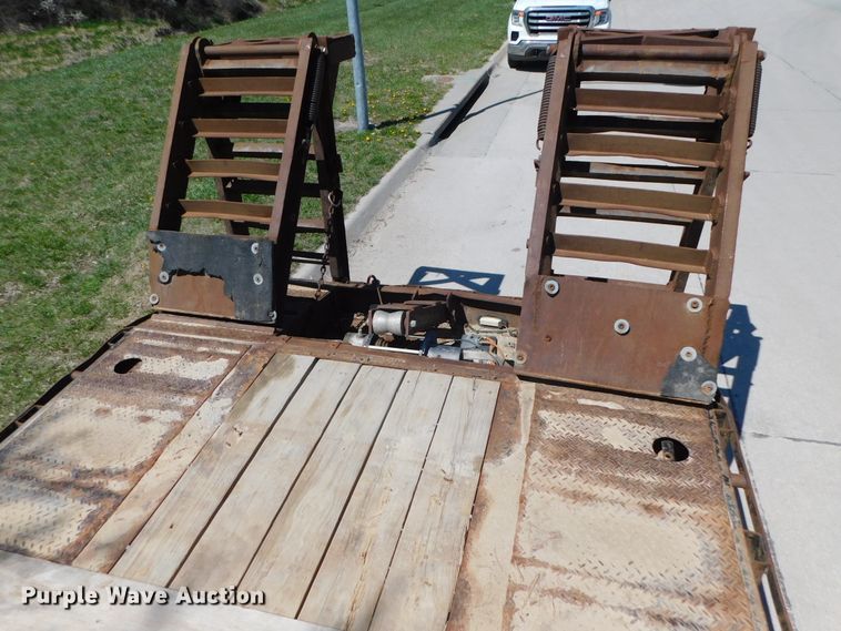 image for item DK8511 1996 Tarasport drop deck equipment trailer