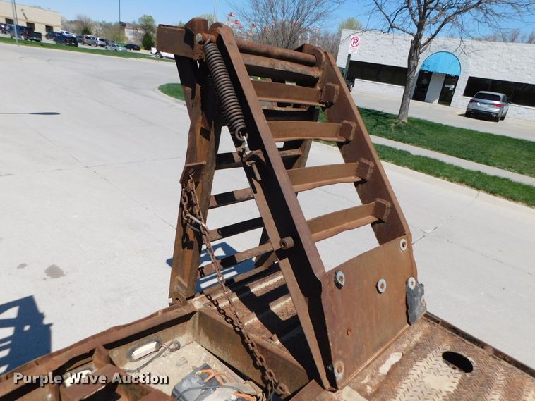 image for item DK8511 1996 Tarasport drop deck equipment trailer