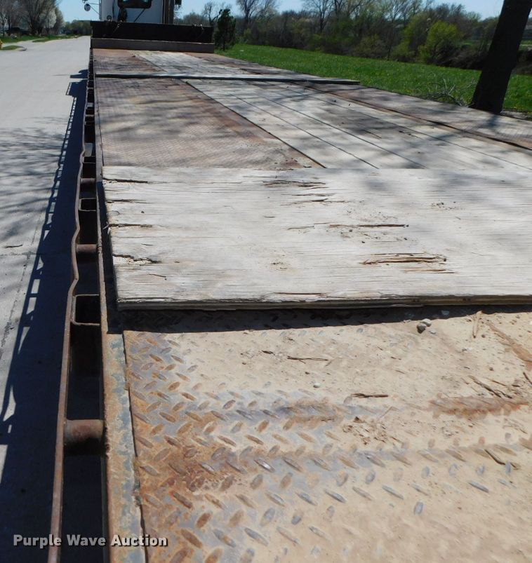 image for item DK8511 1996 Tarasport drop deck equipment trailer