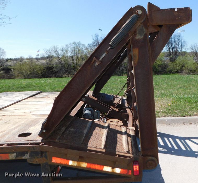 image for item DK8511 1996 Tarasport drop deck equipment trailer