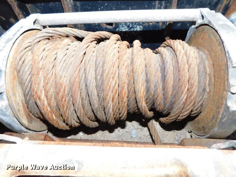 image for item DK8511 1996 Tarasport drop deck equipment trailer