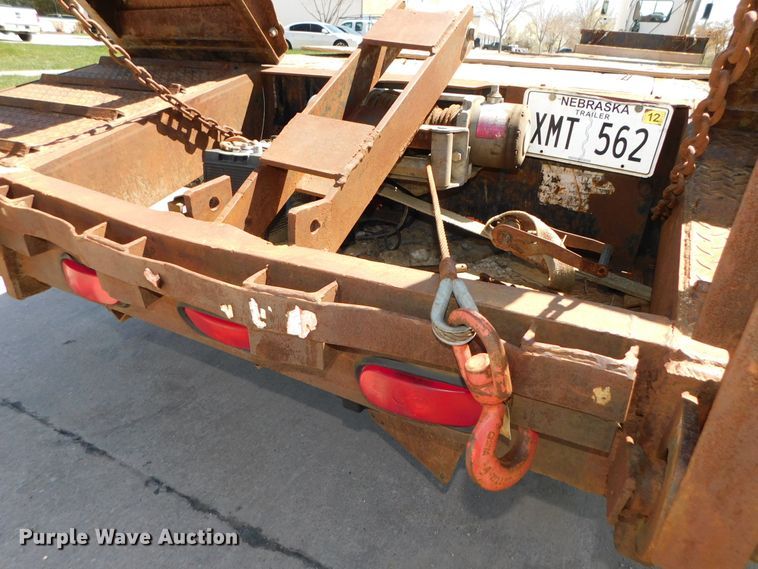 image for item DK8511 1996 Tarasport drop deck equipment trailer