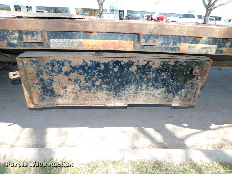 image for item DK8511 1996 Tarasport drop deck equipment trailer