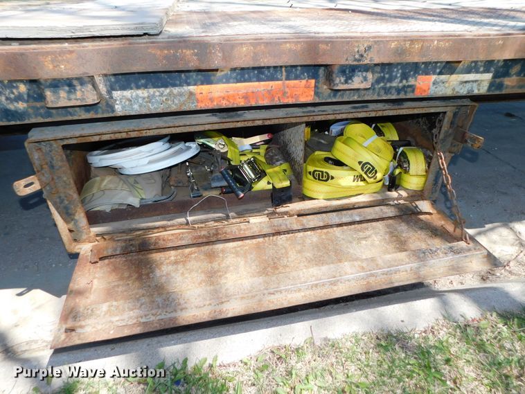 image for item DK8511 1996 Tarasport drop deck equipment trailer