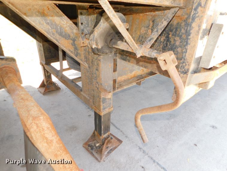 image for item DK8511 1996 Tarasport drop deck equipment trailer