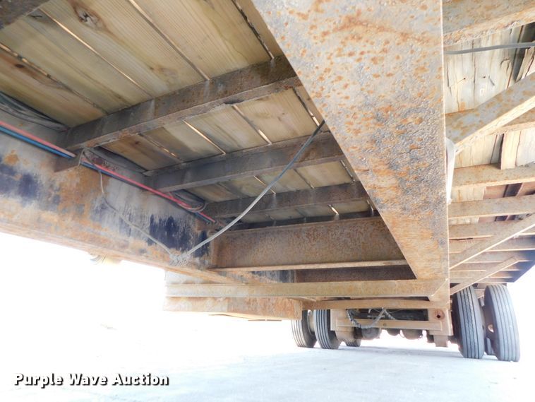 image for item DK8511 1996 Tarasport drop deck equipment trailer