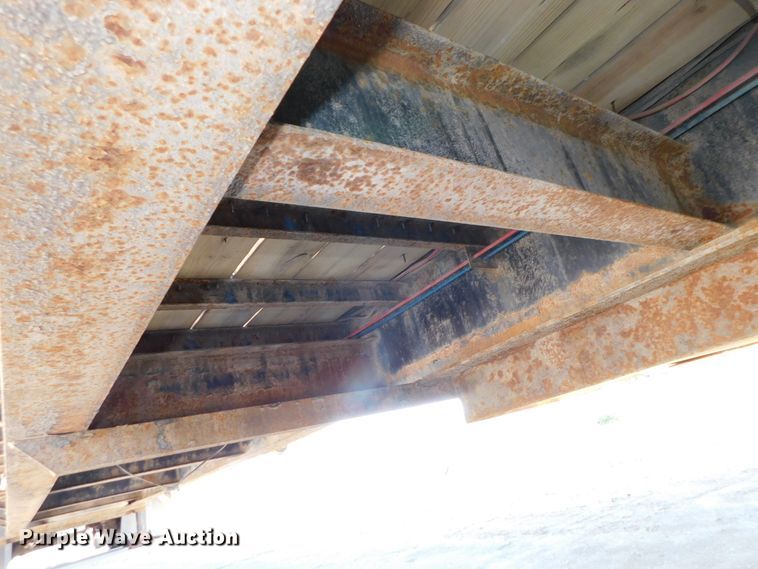 image for item DK8511 1996 Tarasport drop deck equipment trailer