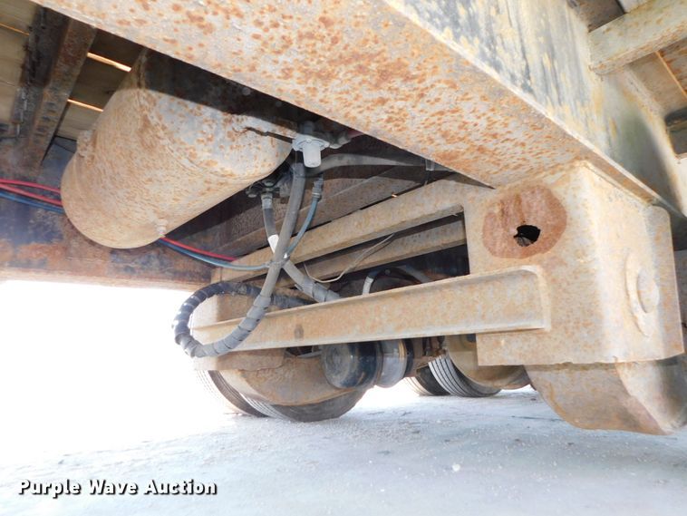 image for item DK8511 1996 Tarasport drop deck equipment trailer