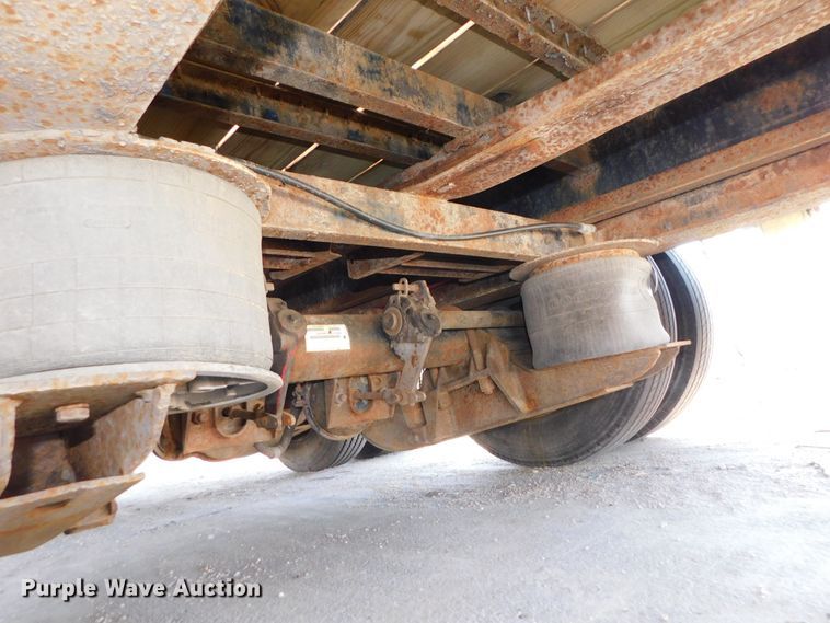 image for item DK8511 1996 Tarasport drop deck equipment trailer