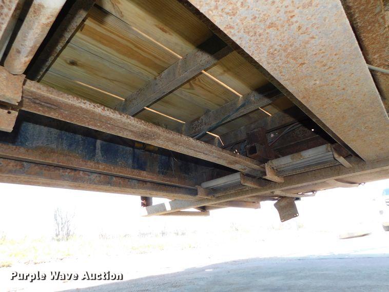 image for item DK8511 1996 Tarasport drop deck equipment trailer