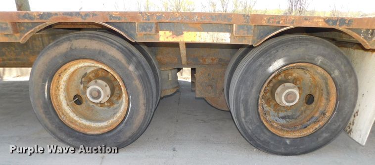 image for item DK8511 1996 Tarasport drop deck equipment trailer