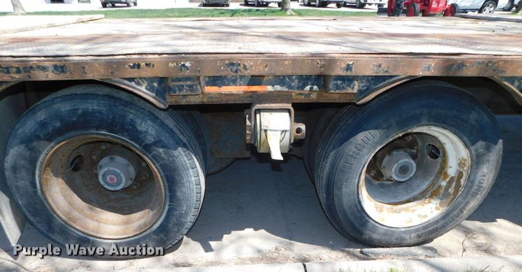 image for item DK8511 1996 Tarasport drop deck equipment trailer