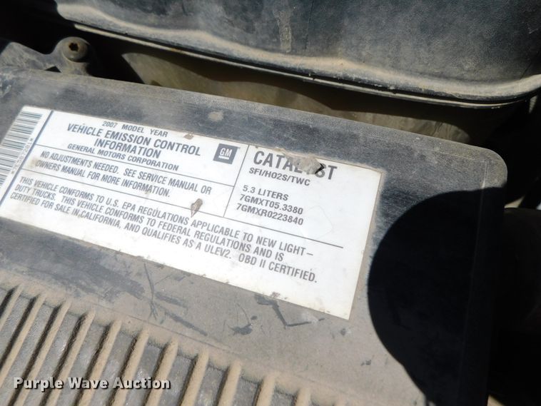 image for item DK8512 2007 Chevrolet Silverado 1500  Ext. Cab pickup truck