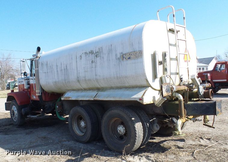 image for item DL0858 1984 GMC AM General  tank truck