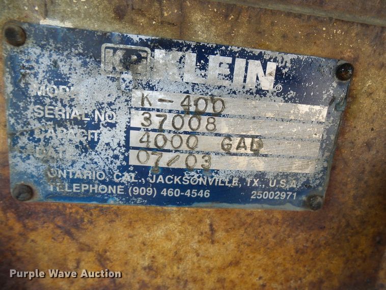 image for item DL0858 1984 GMC AM General  tank truck