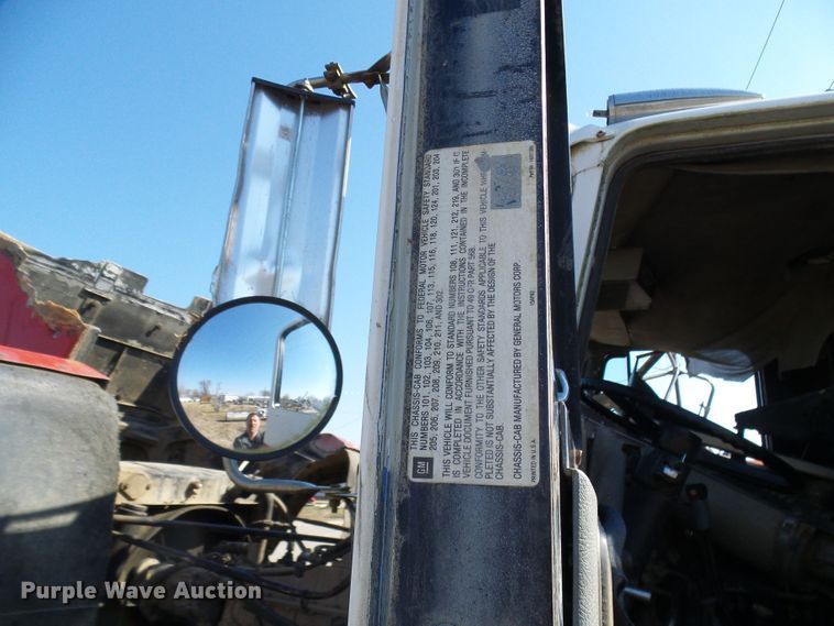 image for item DL0858 1984 GMC AM General  tank truck