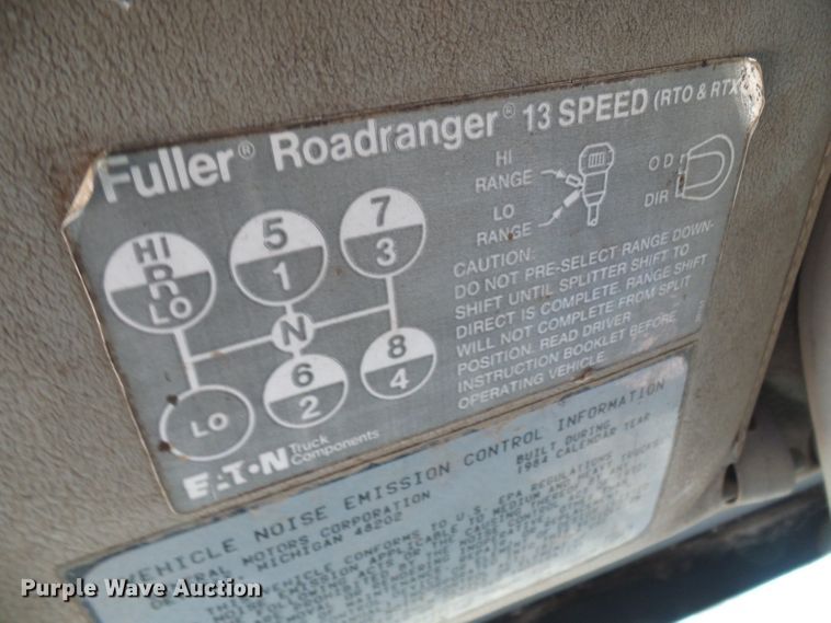 image for item DL0858 1984 GMC AM General  tank truck