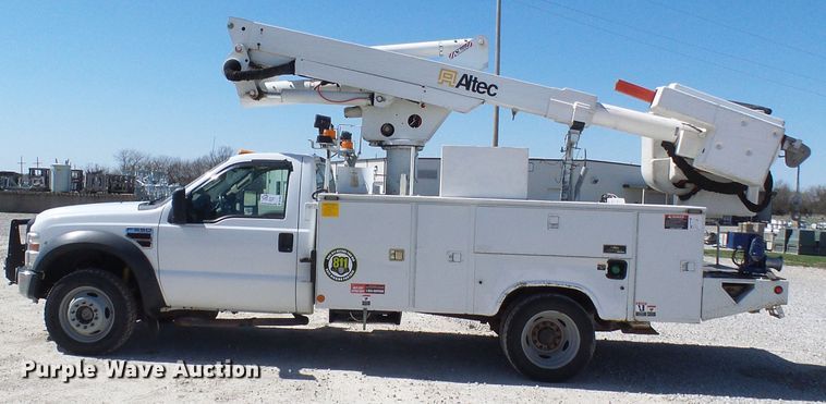 image for item DL0950 2008 Ford F550  bucket truck