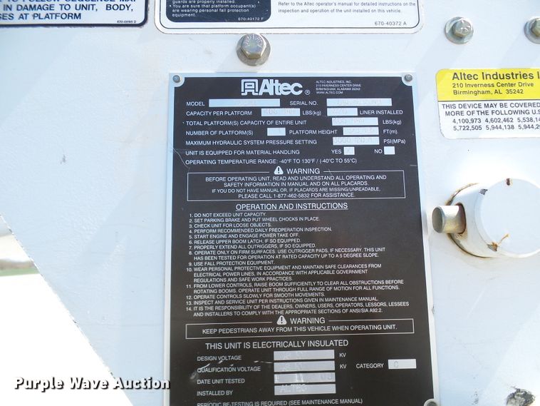 image for item DL0950 2008 Ford F550  bucket truck