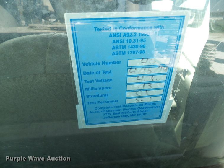 image for item DL0950 2008 Ford F550  bucket truck