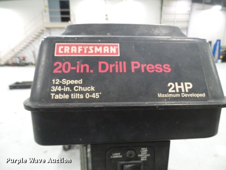 image for item DL0952 Craftsman drill press
