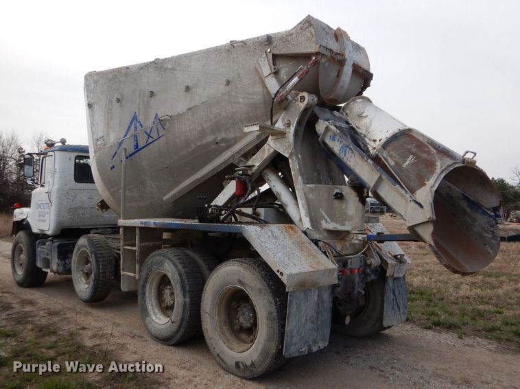 image for item DL4933 1989 Mack DM690S  ready mix truck