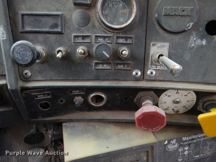 image for item DL4933 1989 Mack DM690S  ready mix truck