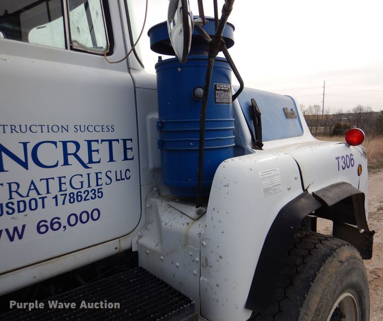 image for item DL4933 1989 Mack DM690S  ready mix truck