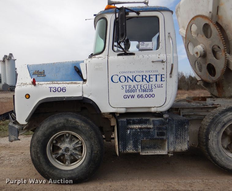 image for item DL4933 1989 Mack DM690S  ready mix truck