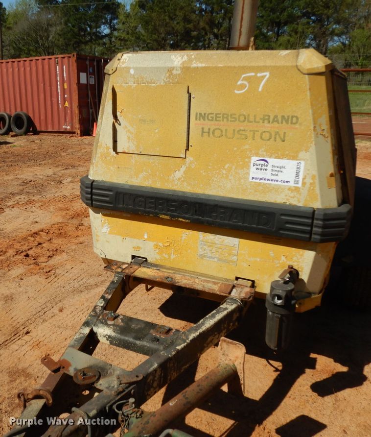 image for item DM2875 2000 Ingersoll Rand P185WJD  air compressor