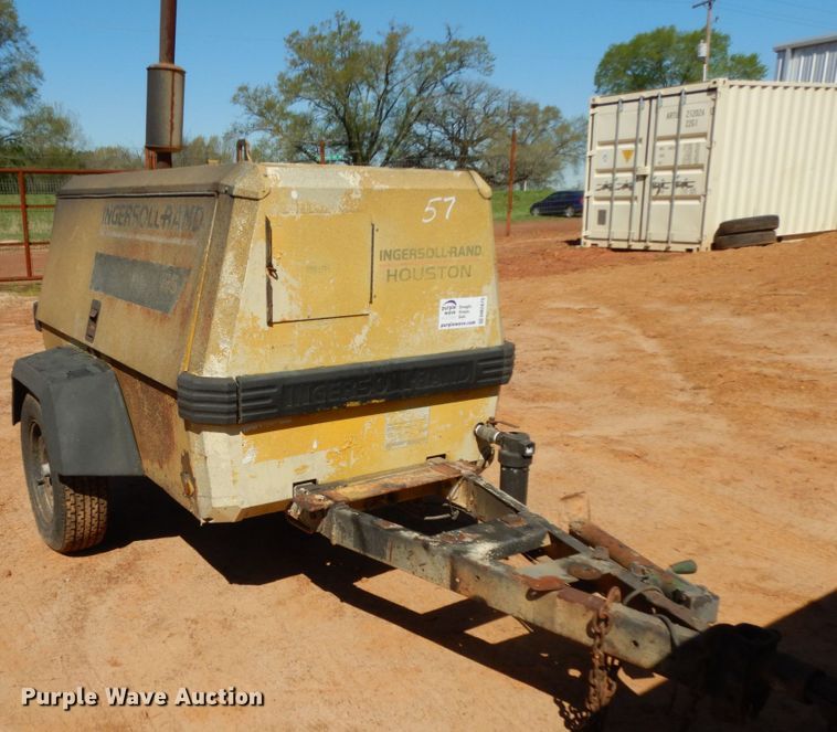 image for item DM2875 2000 Ingersoll Rand P185WJD  air compressor