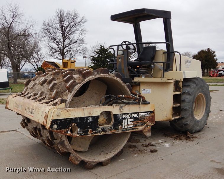 image for item DM4251 2000 Ingersoll Rand SD-115F  single drum vibratory roller