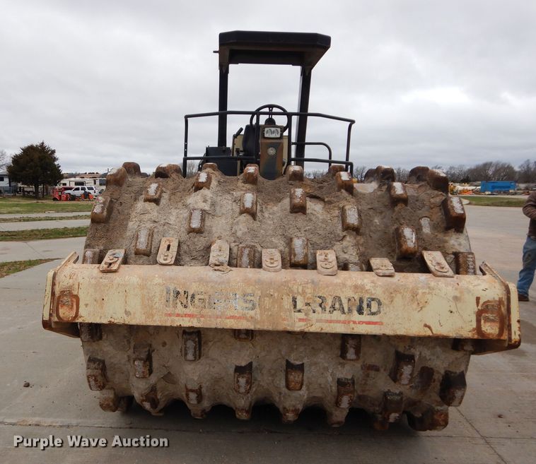 image for item DM4251 2000 Ingersoll Rand SD-115F  single drum vibratory roller