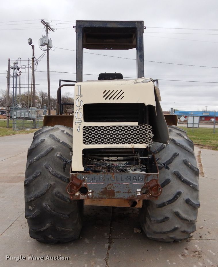 image for item DM4251 2000 Ingersoll Rand SD-115F  single drum vibratory roller