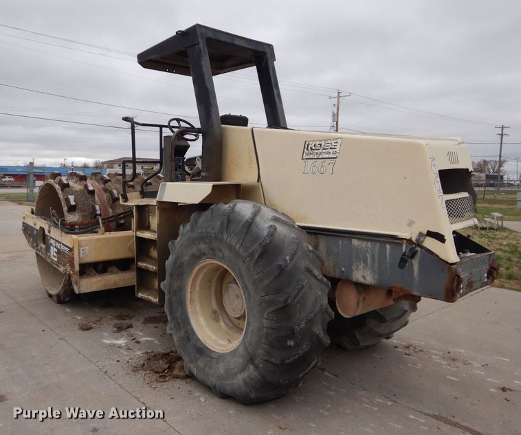 image for item DM4251 2000 Ingersoll Rand SD-115F  single drum vibratory roller