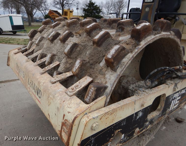 image for item DM4251 2000 Ingersoll Rand SD-115F  single drum vibratory roller