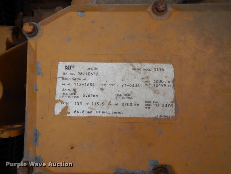 image for item DM4254 1995 Caterpillar AP-1050  paver