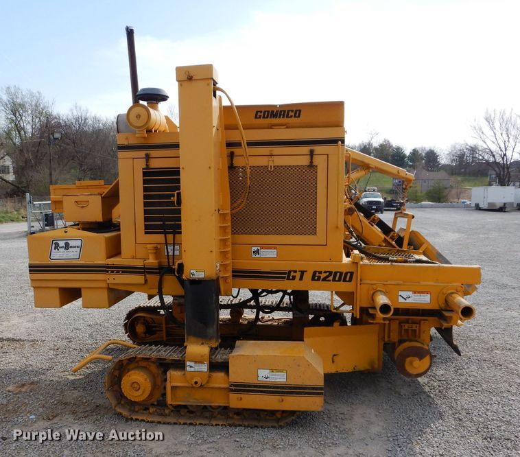 image for item DM4266 1991 Gomaco GT6200 curb machine