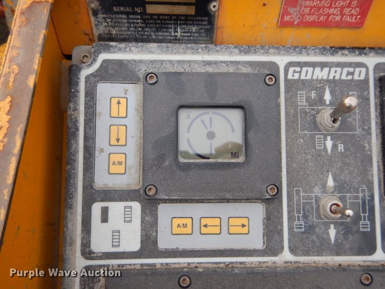 image for item DM4267 1996 Gomaco GT3600 curb machine