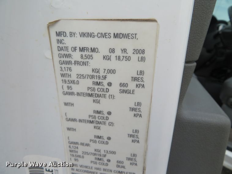 image for item DN5758 2008 Dodge Ram 5500  utility / service truck