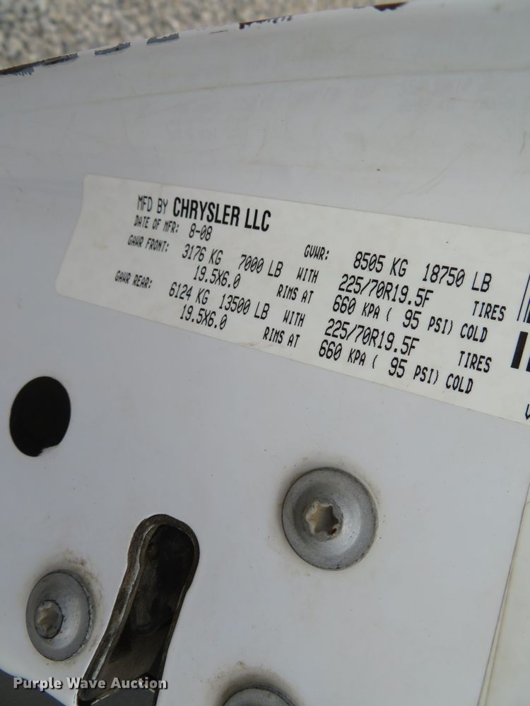 image for item DN5758 2008 Dodge Ram 5500  utility / service truck