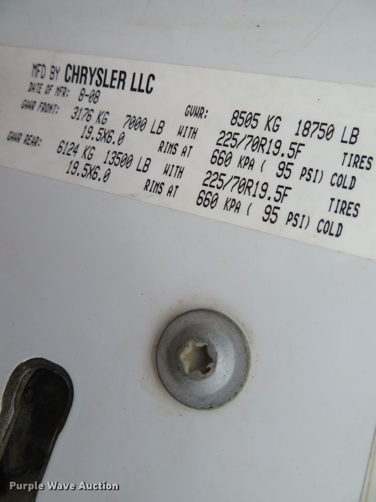 image for item DN5758 2008 Dodge Ram 5500  utility / service truck