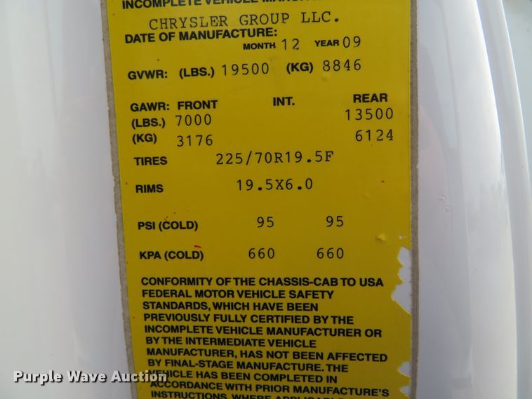 image for item DN5759 2010 Dodge Ram 5500HD  bucket truck