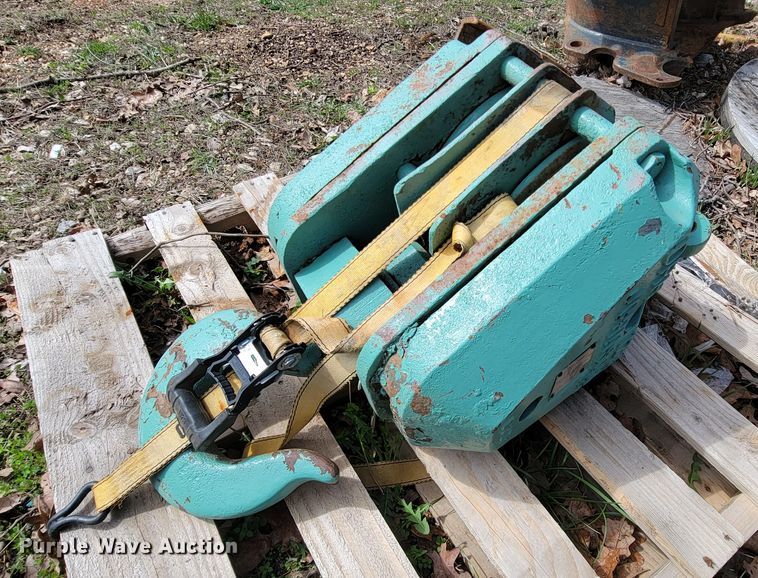 image for item FL9173 Johnson 20T12RTC crane block with hook