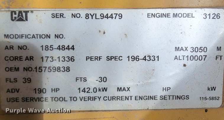 image for item FL9177 2001 GMC C7500  forestry bucket truck