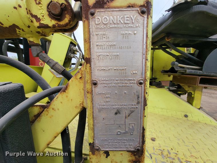 image for item FL9210 2005 Donkey D12-3K  forklift